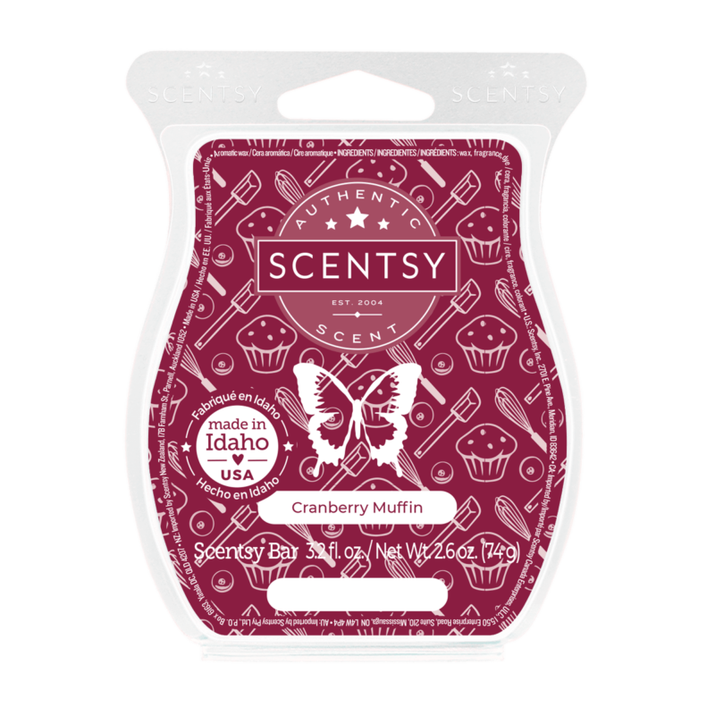Cranberry Muffin Scentsy Bar