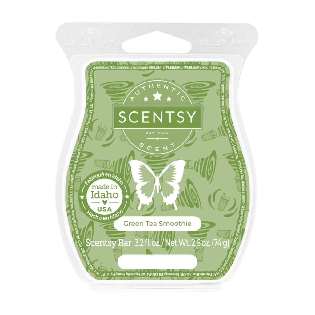 Green Tea Smoothie Scentsy Bar Sammy Grace Scents