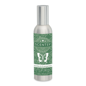 Icicles & Evergreen Scentsy Room Spray