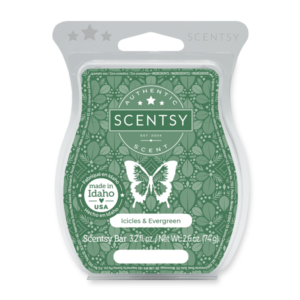 Icicles & Evergreen Scentsy Bar