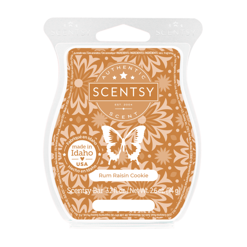 Rum Raisin Cookie Scentsy Bar