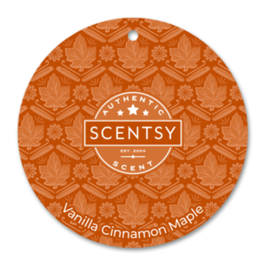 Vanilla Cinnamon Maple Scentsy Scent Circle