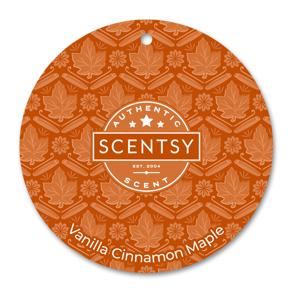 Vanilla Cinnamon Maple Scentsy Scent Circle