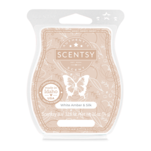 White Amber & Silk Scentsy Bar