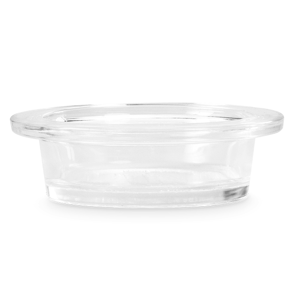 Medium Clear Glass Scentsy Warmer Replacement Dish