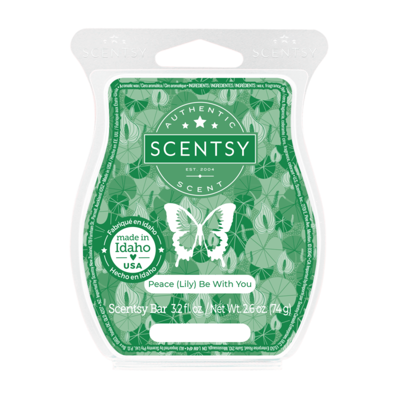 Peace (Lily) Be With You Scentsy Bar