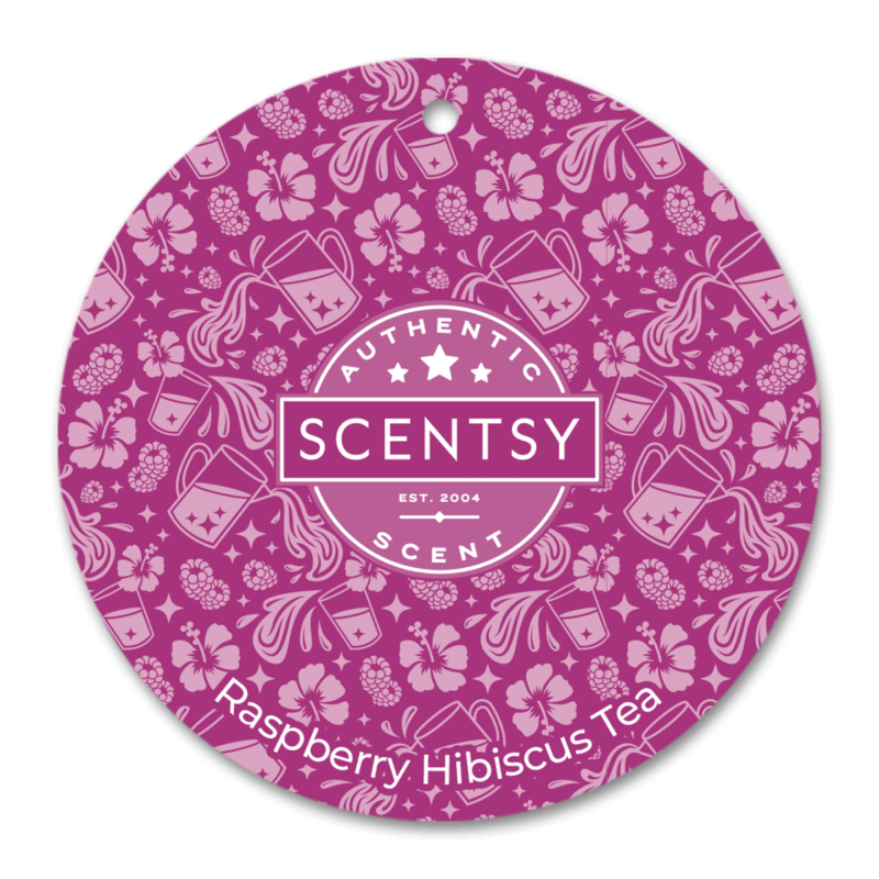 Raspberry Hibiscus Tea Scent Circle