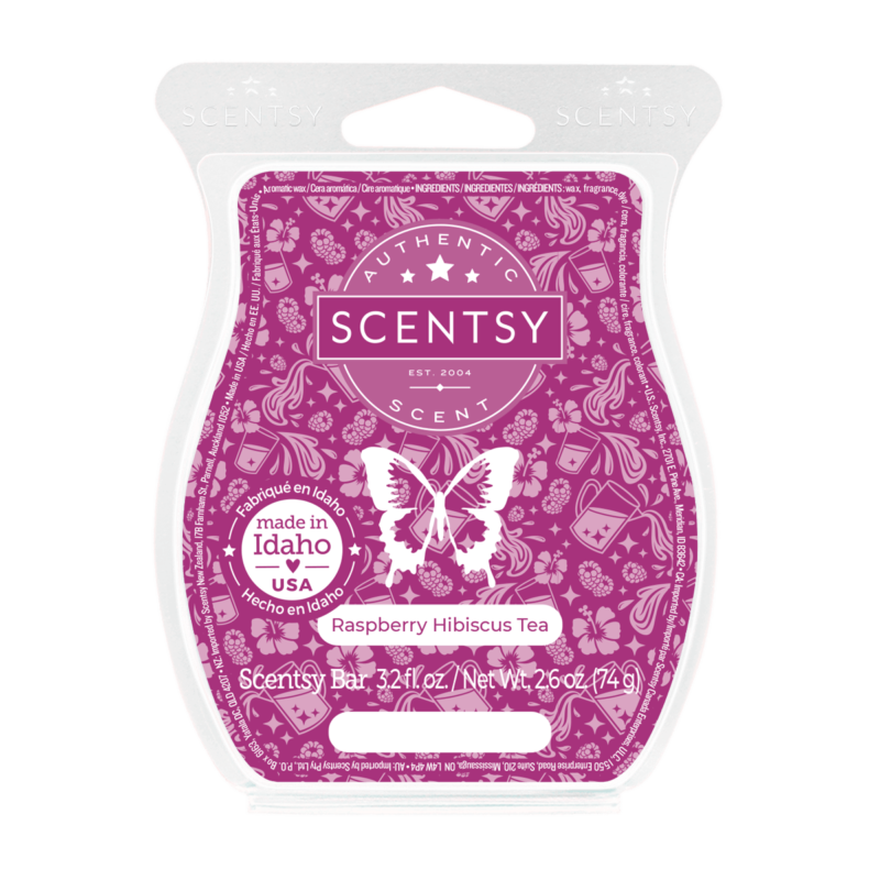 Raspberry Hibiscus Tea Scentsy Bar