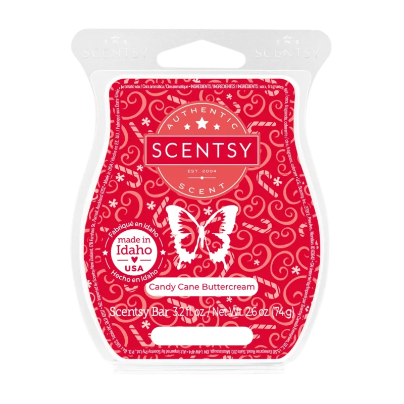 Candy Cane Buttercream Scentsy Bar