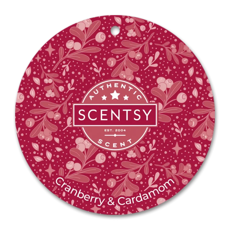 Cranberry & Cardamom Scentsy Scent Circle