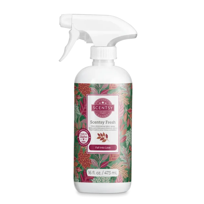 Fall Into Love Scentsy Fresh Fabric Spray