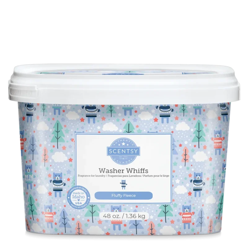 Fluffy Fleece Scentsy Washer Whiffs Tub