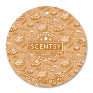 Frosted Cinnamon Roll Scentsy Scent Circle