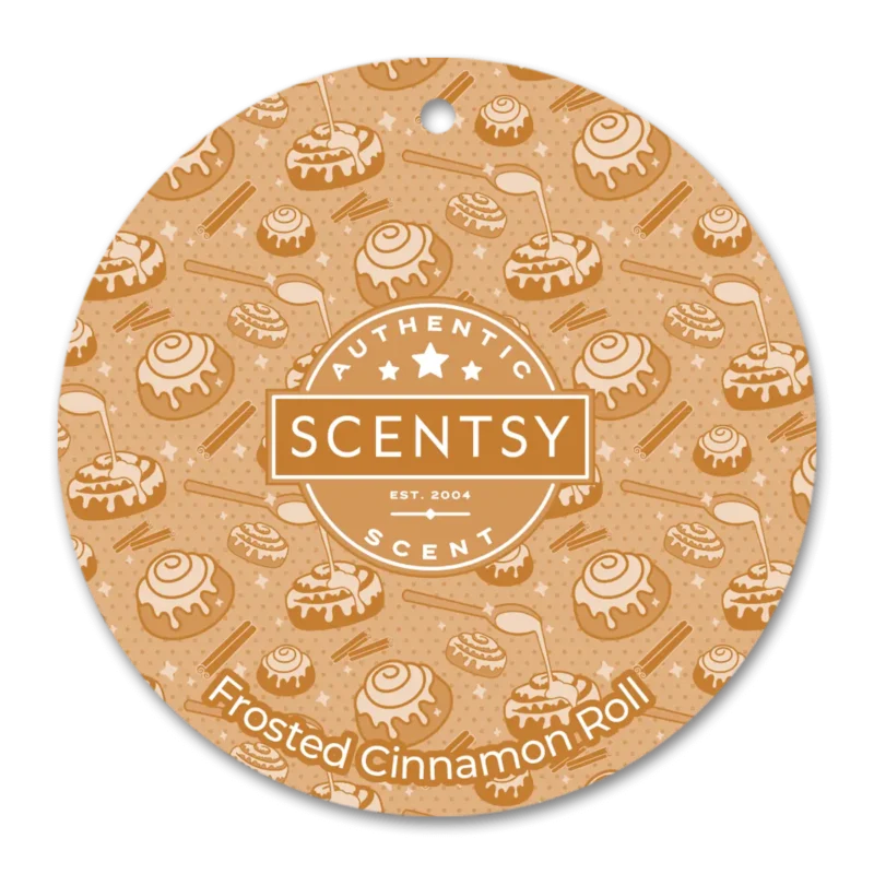 Frosted Cinnamon Roll Scentsy Scent Circle