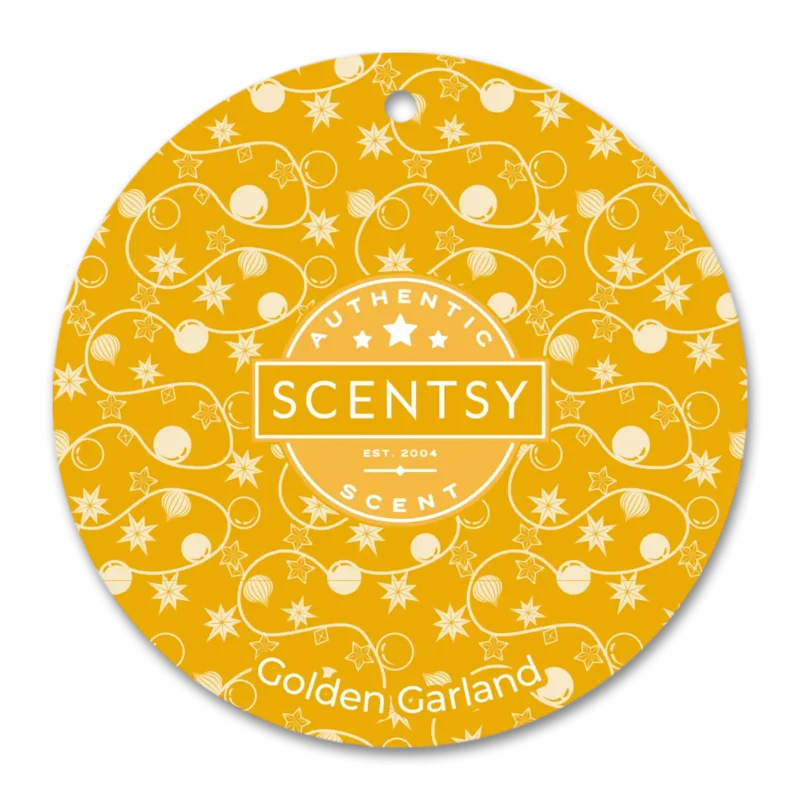 Golden Garland Scentsy Scent Circle