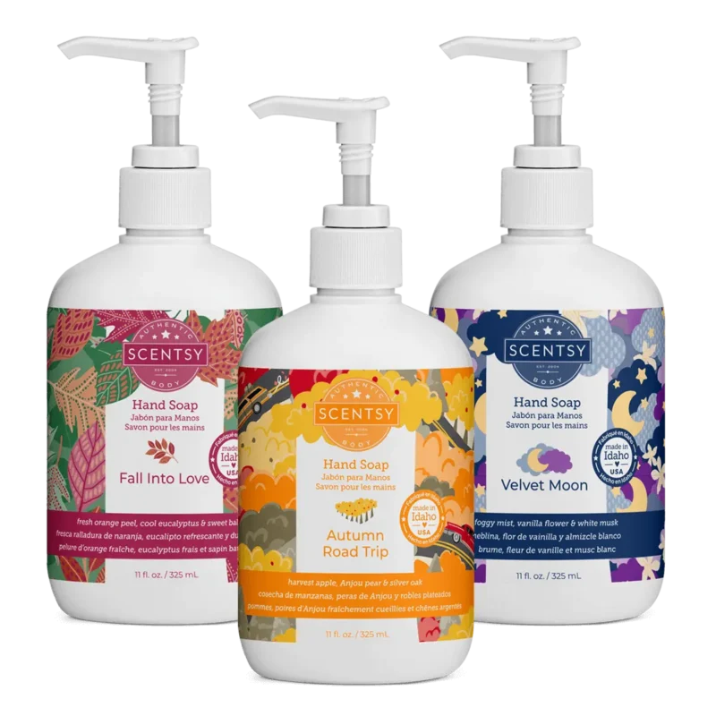 Harvest Scentsy Hand Soap 3-pack 2023