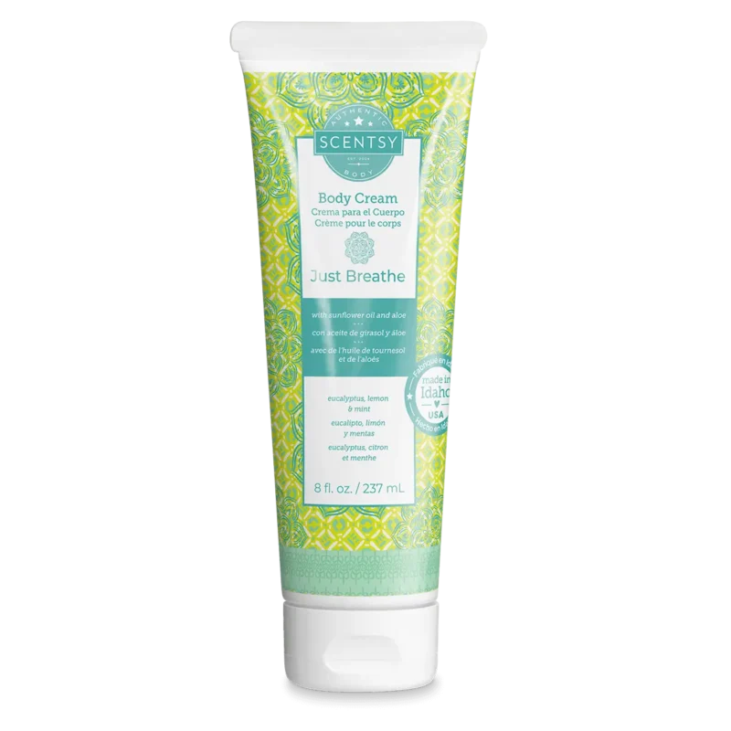 Just Breathe Scentsy Body Cream