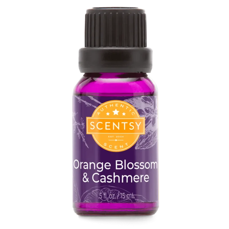 Orange Blossom & Cashmere Natural Scentsy Oil Blend