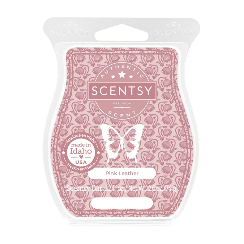 Pink Leather Scentsy Bar