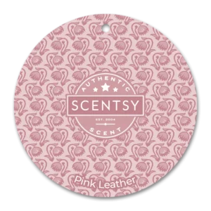 Pink Leather Scentsy Scent Circle