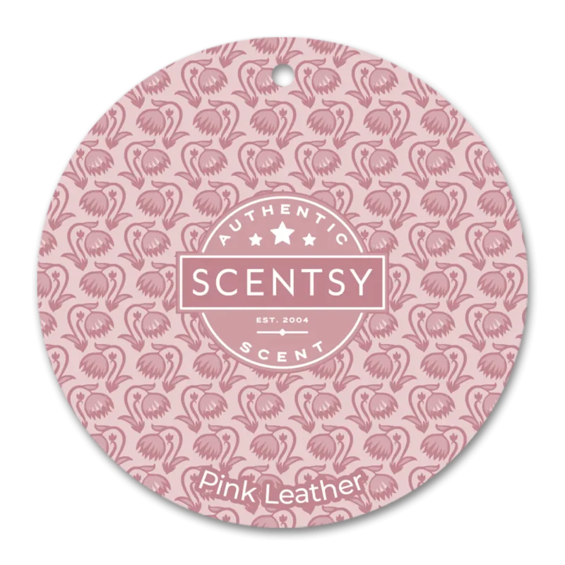Pink Leather Scentsy Scent Circle