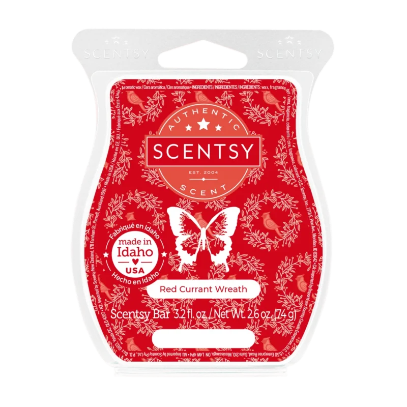 Red Currant Wreath Scentsy Bar