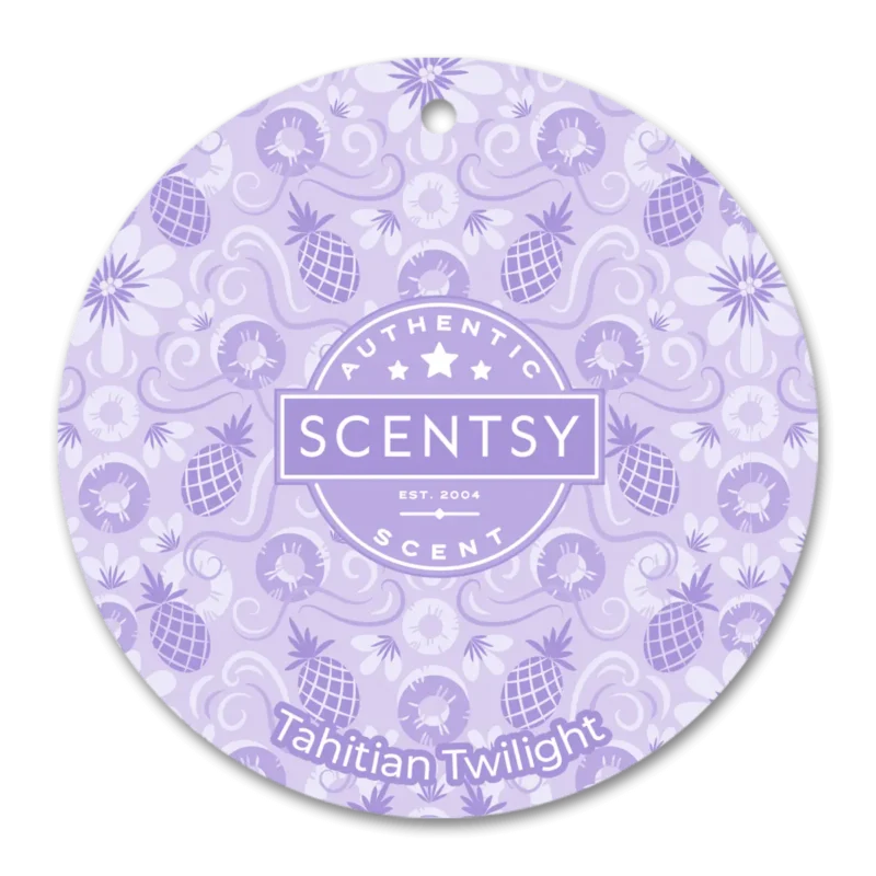 Tahitian Twilight Scentsy Scent Circle