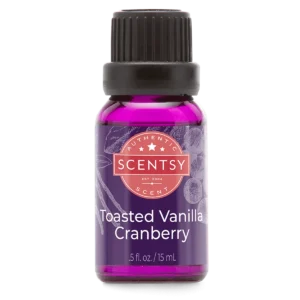 Toasted Vanilla Cranberry Natural Scentsy Oil Blend