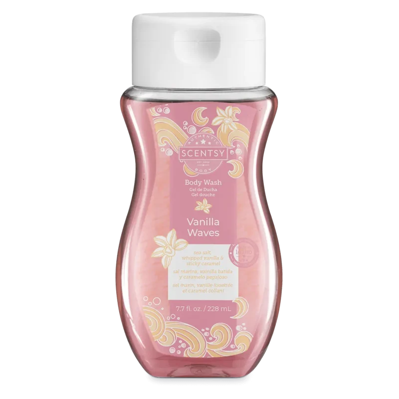 Vanilla Waves Scentsy Body Wash