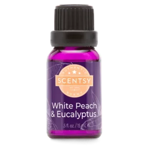 White Peach & Eucalyptus Natural Scentsy Oil Blend